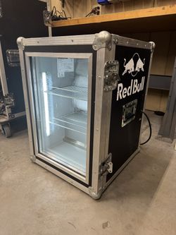 Rare - Red Bull Fight Case Mini Fridge
