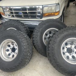 Ford Truck Rims 15’s