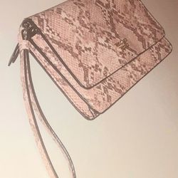 Victoria’s Secret VS Exotic Python Pink Wristlet/Wallet 
Color: Pink (686L) 