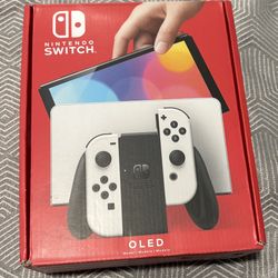 White Nintendo Switch OLED