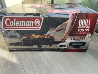 Brand New Coleman Travel Grill