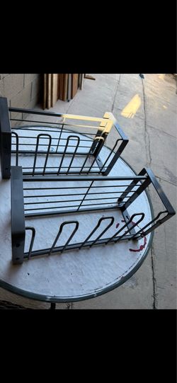3 metal shelves    $10 each