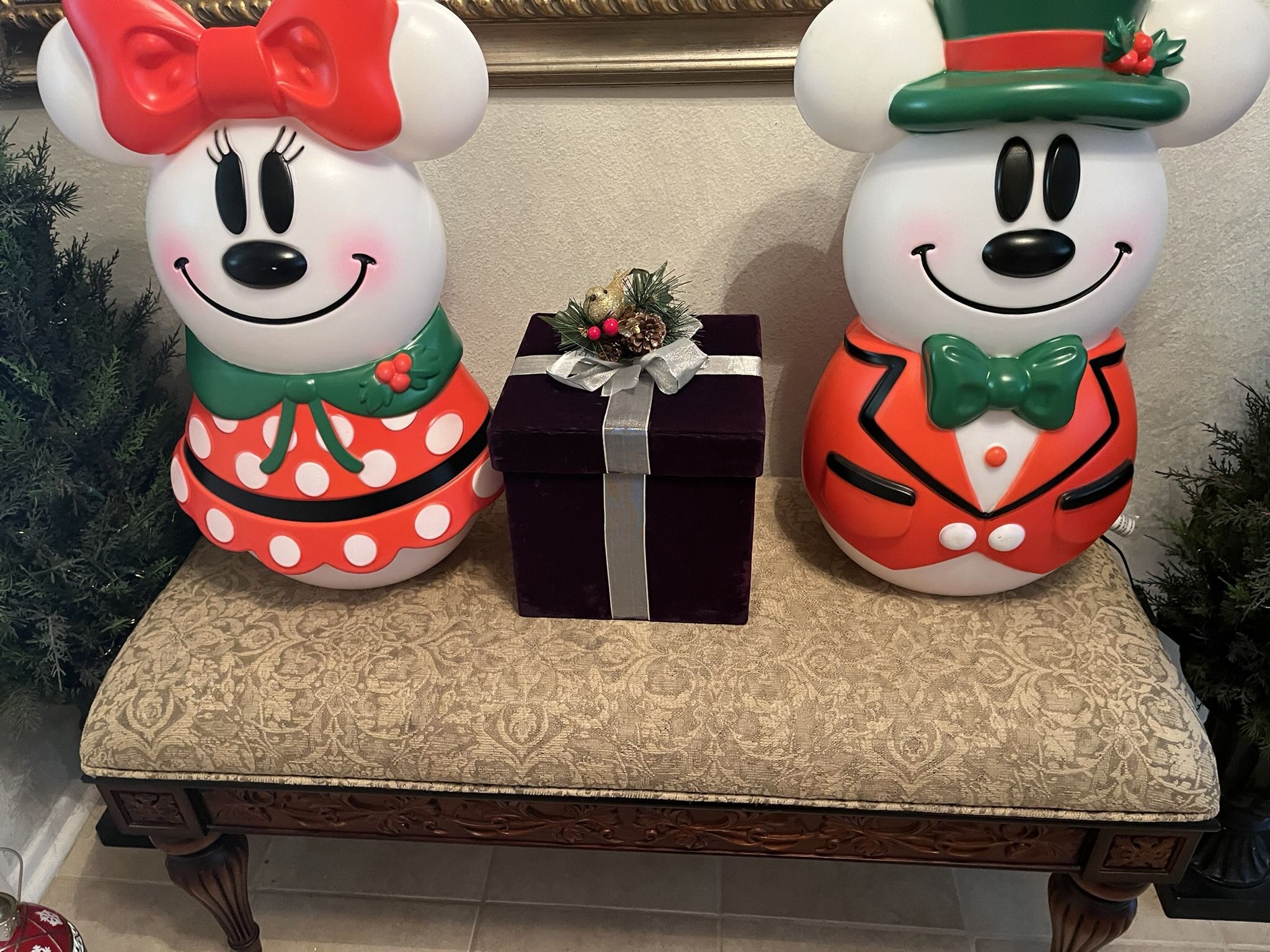 Disney 2023 Mickey And Minnie Mouse Blow Molds