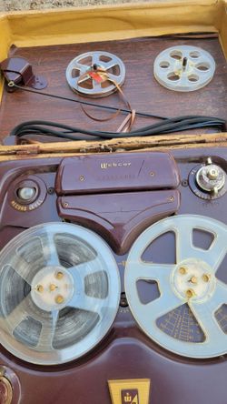 Webcor Vintage Reel-to-Reel Tape Recorder