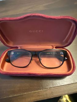 Gucci glasses with clear lenses