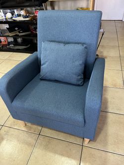 Accent chair ( color blue)