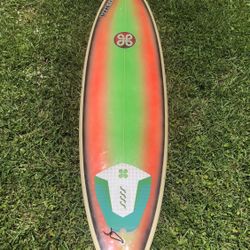 6’-5” Viking Epoxy Funshape Surfboard 