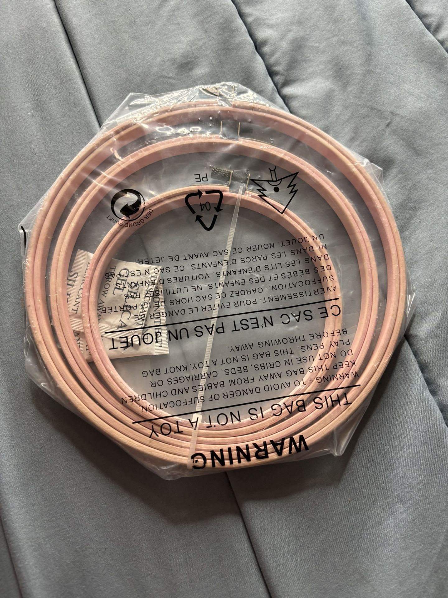 Pink Embroidery Hoops 3 Pc