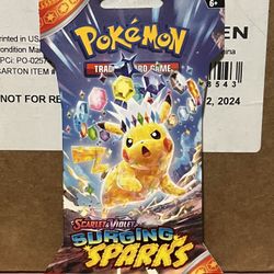 Pokémon TCG Surging Sparks Sleeved Booster pack