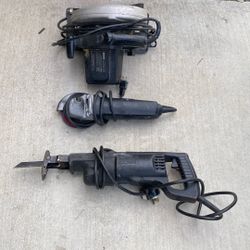 Tools-Circular Saw, Sawzall & Grinder