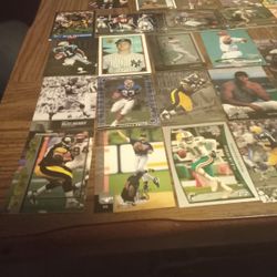 Football And Baseball Cards