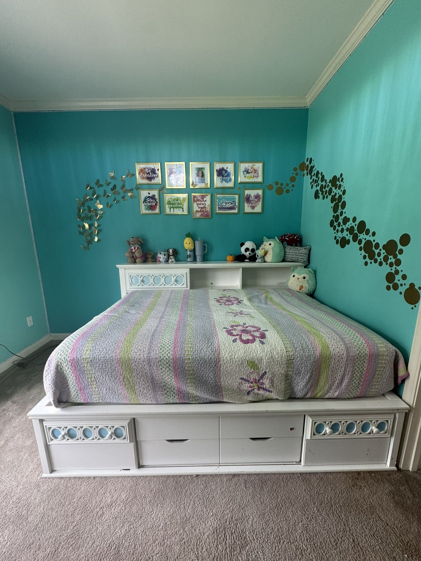 Ashley's discontinued large storage teen bedroom set