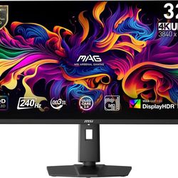 MSI 32 inch UHD 4K Gaming Monitor OLED