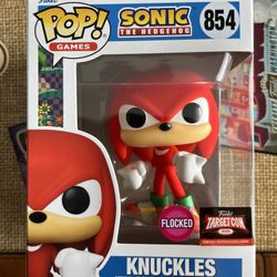 Sonic: Flocked Knuckles👊 Funko Pop! Exclusive