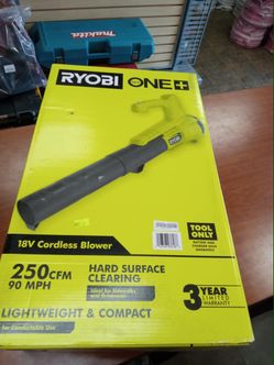 Ryobi new blower