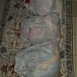 3 BAGS OF GIRL CLOTHES