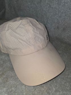 White Perforated Athletic Dad Hat