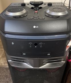 LG XBOOM 1800W entertainment speaker with Karaoke & DJ effect