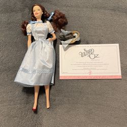 Wizard Of Oz Dorothy Barbie Doll