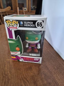 Pop heros: the Joker Batman from lootcrate