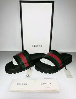 Gucci Men's Pursuit Slide Sandals
