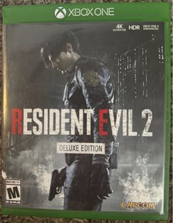 Resident Evil 2 Deluxe Edition Xbox One