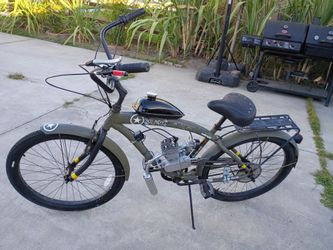 New military motorized bike