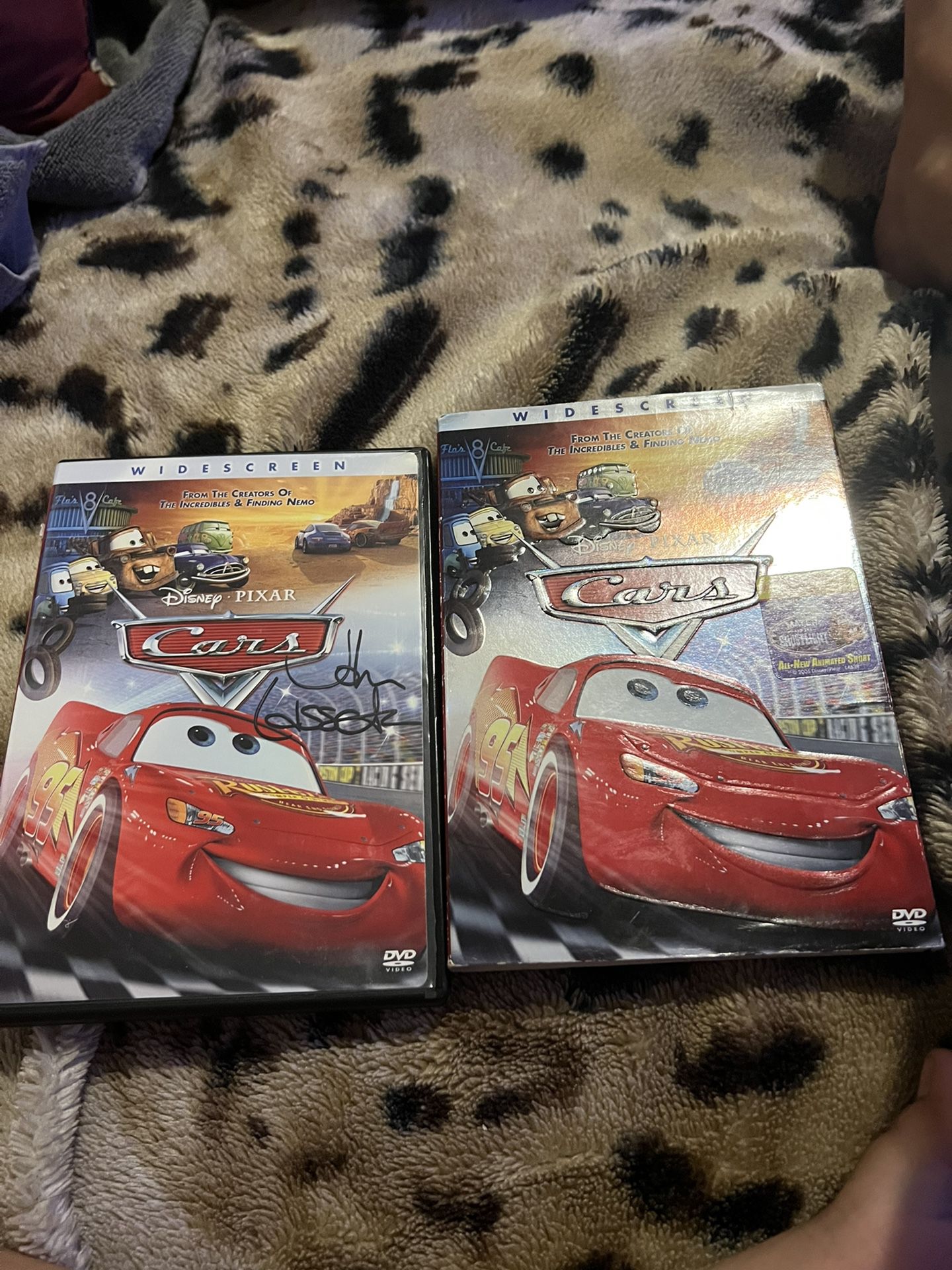 Cars  Movie Wide Screen Sighed By Creator Of Cars