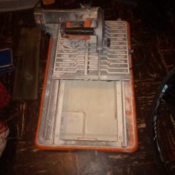 Ridgid Wet Tile Saw 