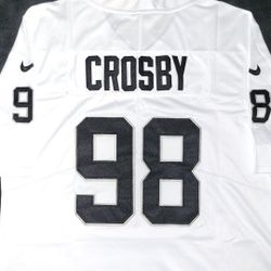 RAIDERS Maxx Crosby jerseys (S, M, L) 
