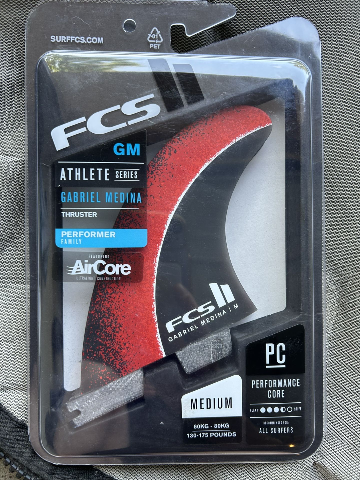 FCS 2 Gabriel Medina Surfboard Fins