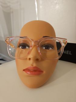 Pink cleae Eye glasses