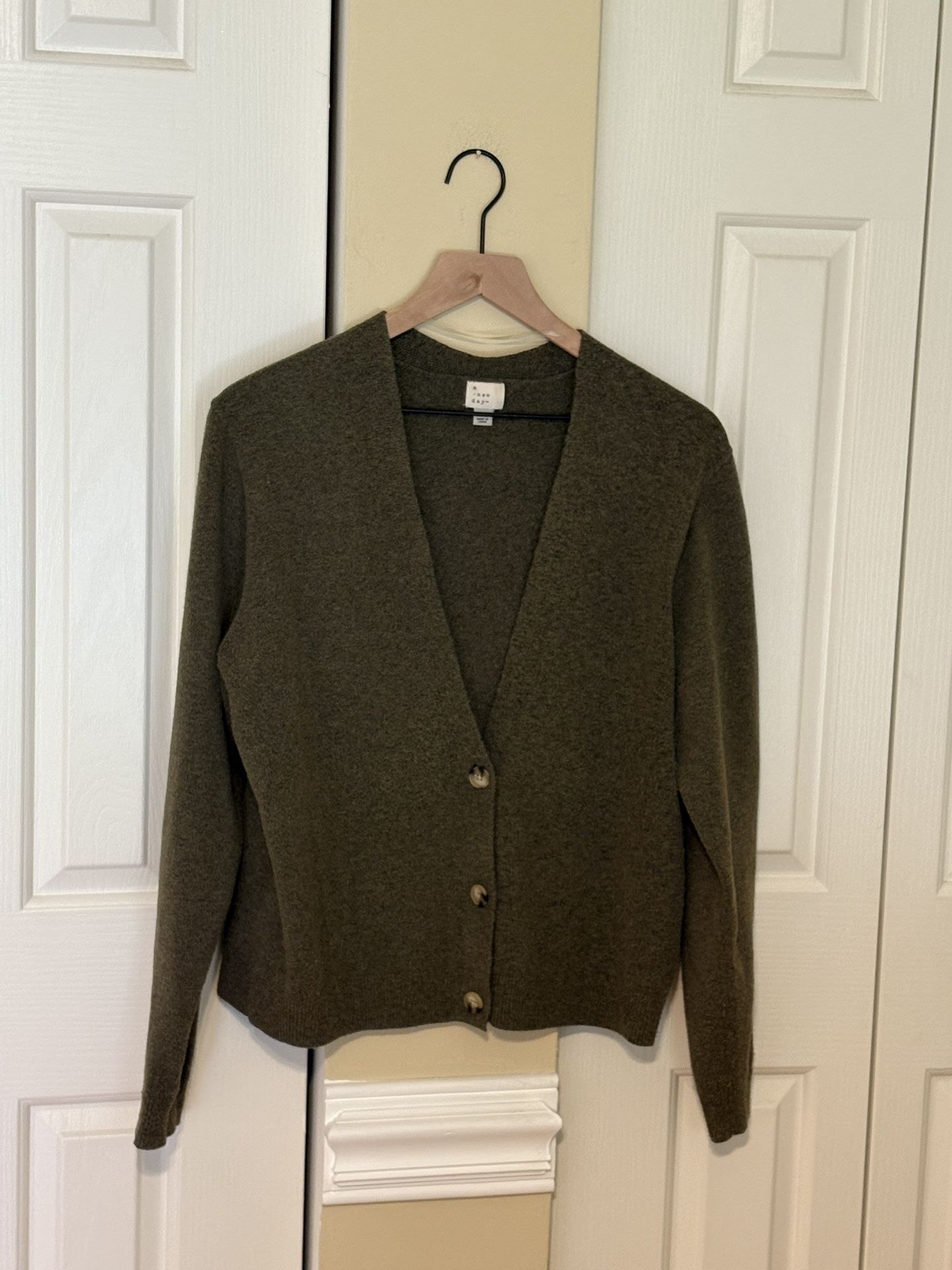 A New Day Women’s Cardigan, Khaki