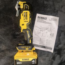 Dewalt Multitool + 4ah Batería 