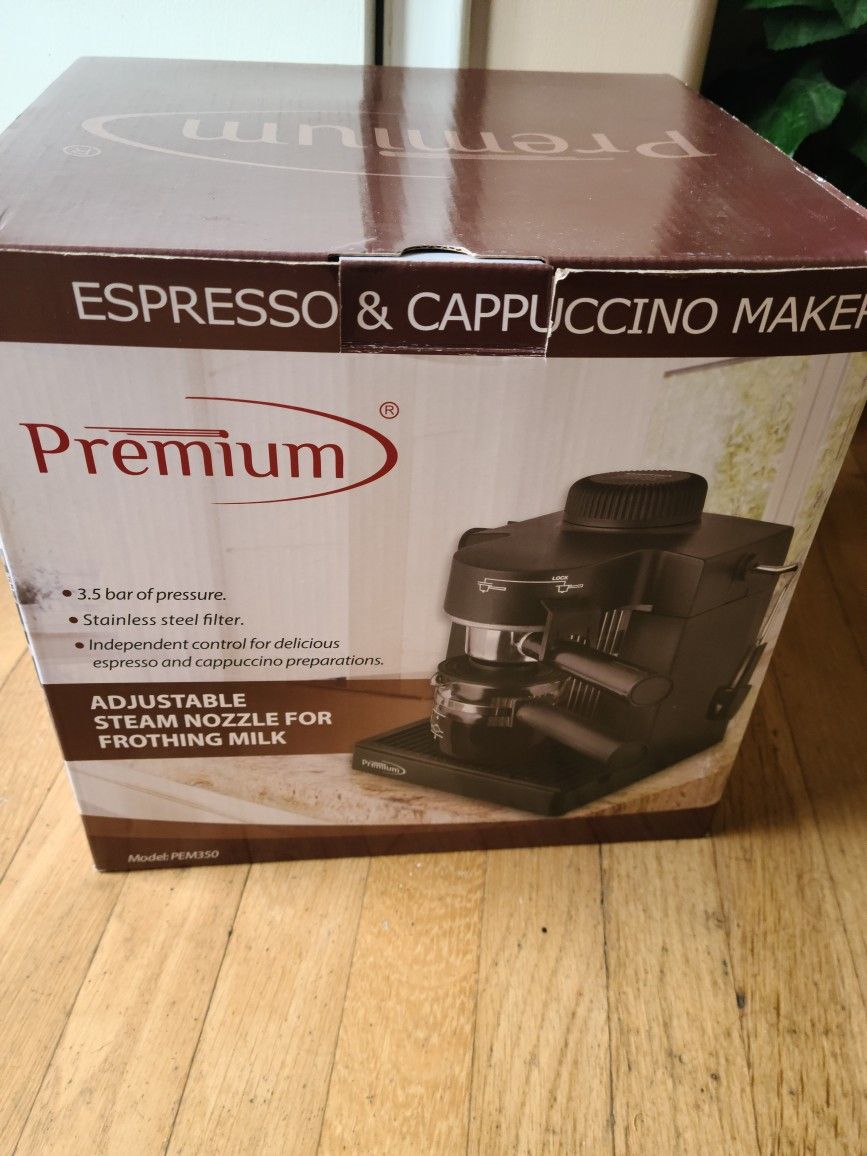 Premium Espresso and Cappuccino Maker
