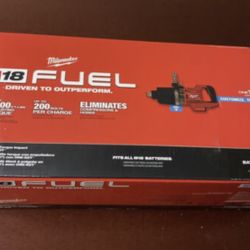 Brand New M18 FUEL 18V Impact Wrench with D-Handle - Never Opened! - $550 (Tucson)