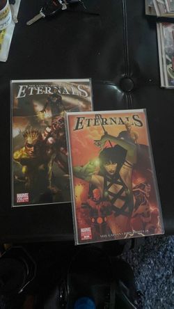 Marvel Eternals Comic Books by Neil Gaiman