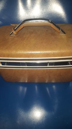 vintage makeup bag