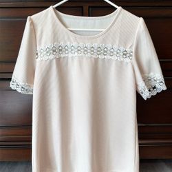 Brand New Cream, Color Shirt With The Design Medium