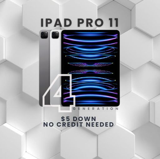Apple iPad Pro 11in 4th Gen LTE - Take it home today from $5 and pay the rest later