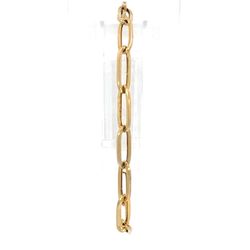 “7” Gold Link Bracelet 18kyg