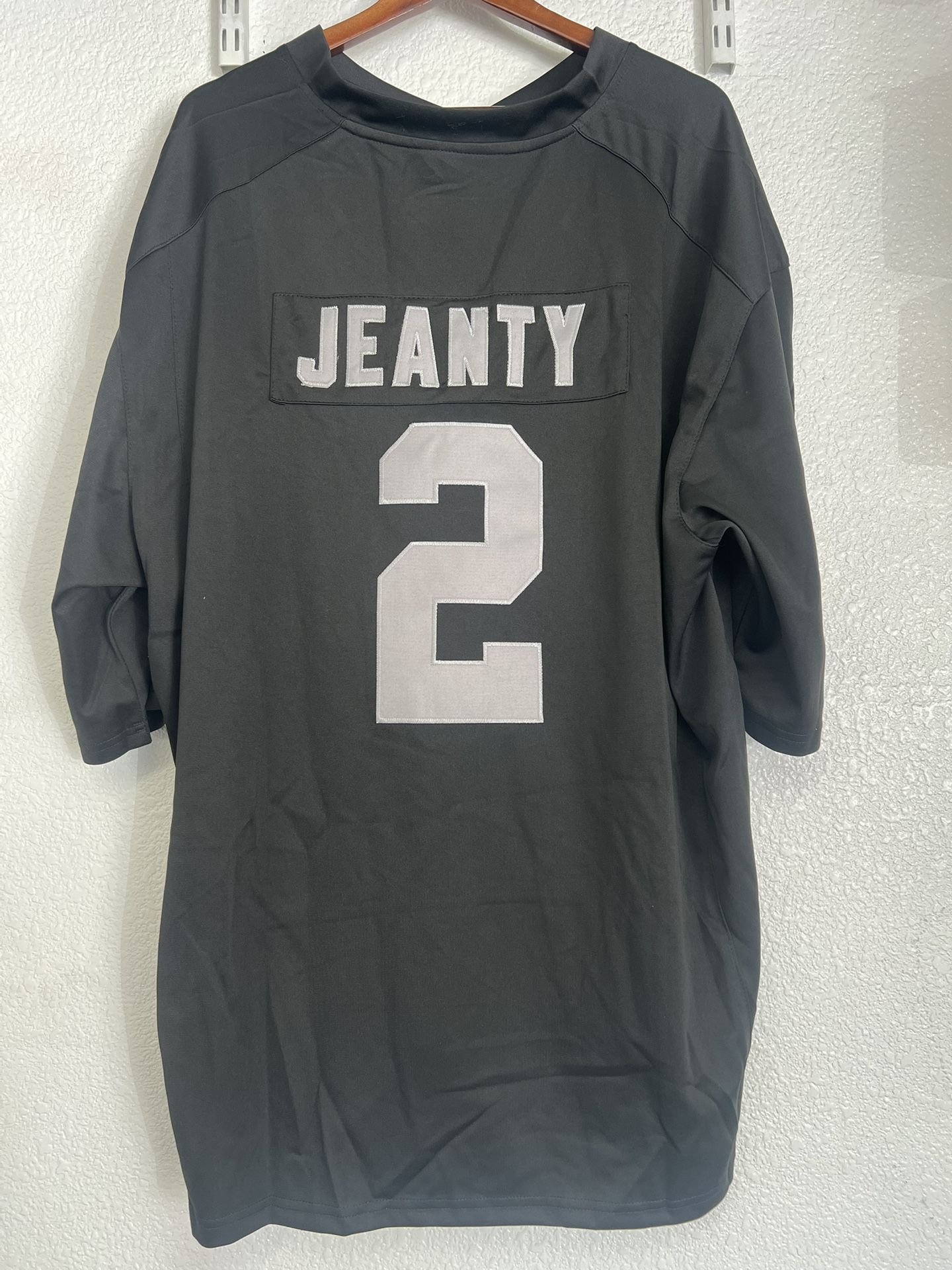 Ashton Jeanty #2 Raiders Black Jersey New Size XXXXL