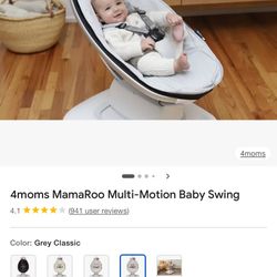 4moms MamaRoo Multi-Motion Baby Swing