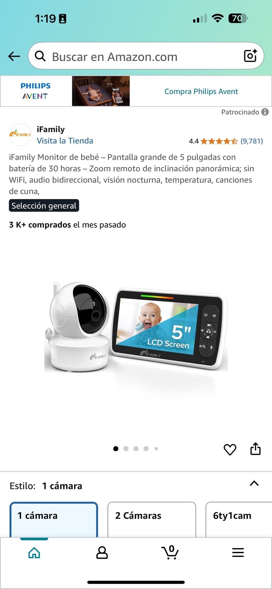 Vídeo Baby Monitor Brand New