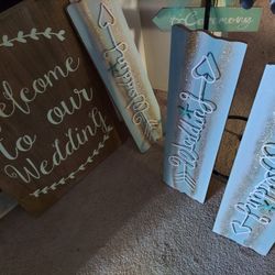 Wedding Sign (Beach Theme)