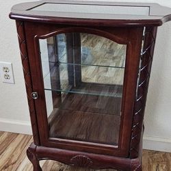 Small Curio Cabnet
