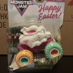 1:64 LIMITED EDITION LE 5000 EASTER BUNNY EXCLUSIVE BY MONSTER JAM