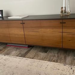 Four Hands Cuzco Media Console – Natural Yukas (Retail $4K)