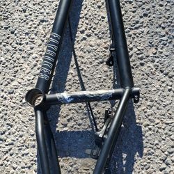 2021 Flybike Electron BMX Frame Good Condition No Dents Comes with Brakes (Flat Black) Asking $50 Firm on Price 