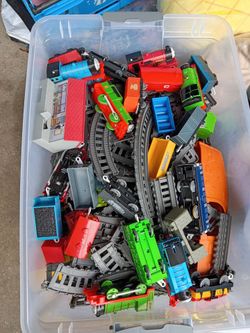 Thomas and Friends Train Track with lots of trains
